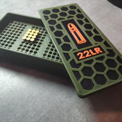 Boite de rangement balle 22LR mod&egrave;le 200 balles