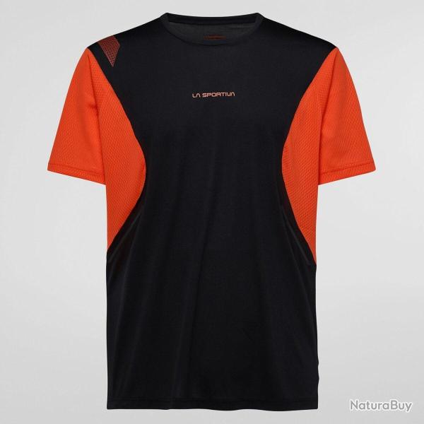 T-shirt r�solu M S, Tomate noire/cerise