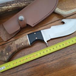 Couteau &agrave; d&eacute;pecer Skinner  " JANUEL "