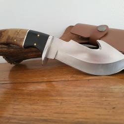 Couteau &agrave; d&eacute;pecer Skinner  " JANUEL "