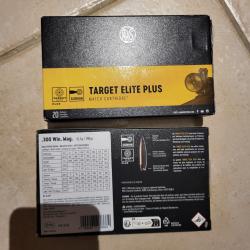 Boites de Cartouches .300 win mag RWS 190 grs target elite plus