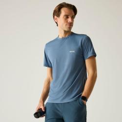 Tee Shirt de Randonn&eacute;e Manches Courtes Homme Regatta Mindo Anti Insect S S Tee Bleu