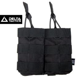 Porte chargeur double M4/FAMAS MOLLE noir airsoft