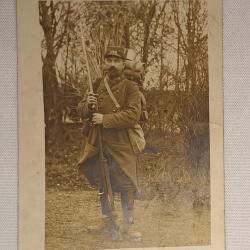 Carte photo soldat 138&egrave;me de ligne guerre 14/18 WW1