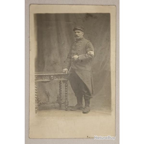 Carte photo soldat infanterie brancardier guerre 14/18 WW1