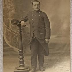 Carte photo soldat 100&egrave;me R&eacute;serve Territorial guerre 14/18 WW1