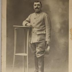 Carte photo soldat 112&egrave;me d'Artillerie guerre 14/18 WW1