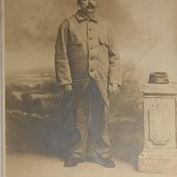 Carte photo soldat 120&egrave;me R&eacute;serve Territorial guerre 14/18 WW1
