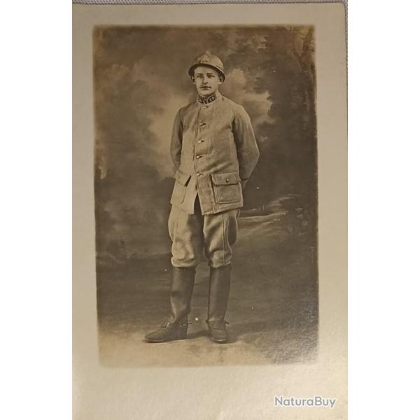 Carte photo soldat 20�me d'Artillerie guerre 14/18 WW1