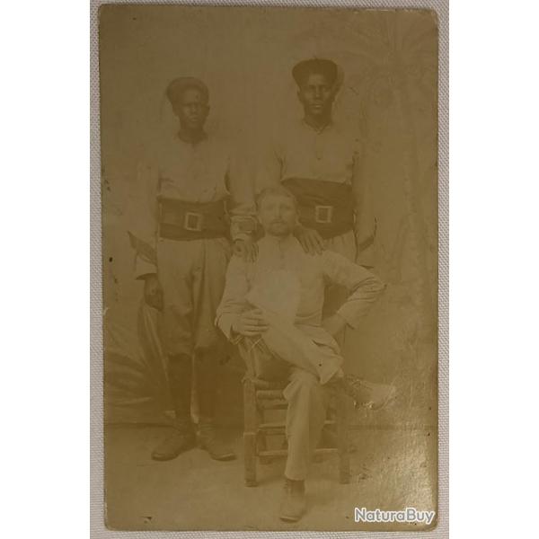 Carte photo soldat Tirailleurs S�n�galais guerre 14/18 WW1