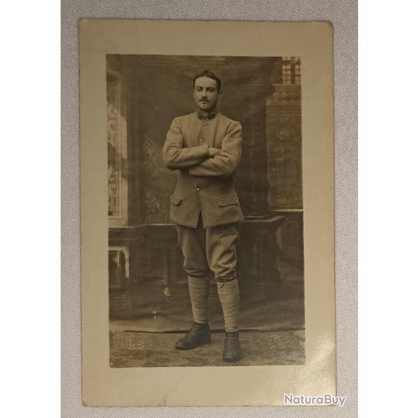 Carte photo soldat 37�me d'Artillerie guerre 14/18 WW1