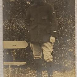 Carte photo soldat Sous Off. Troupes d'Afrique guerre 14/18 WW1