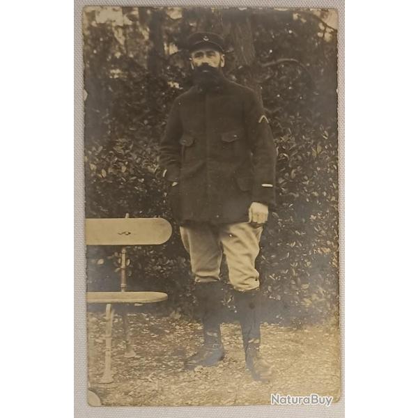 Carte photo soldat Sous Off. Troupes d'Afrique guerre 14/18 WW1