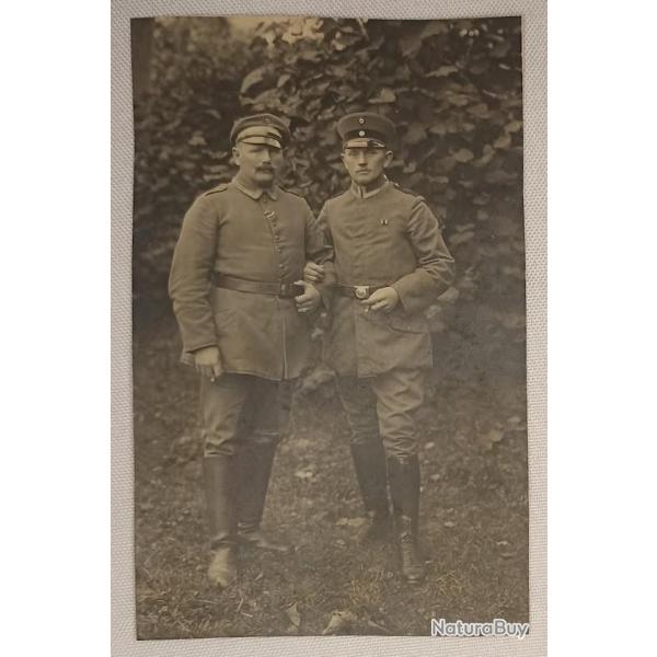 Carte photo soldats sous-off. Prussien guerre 14/18 WW1