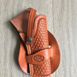 holster cuir artisanal made in USA pour COLT
