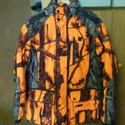 Vend veste percussion brocard orange XL