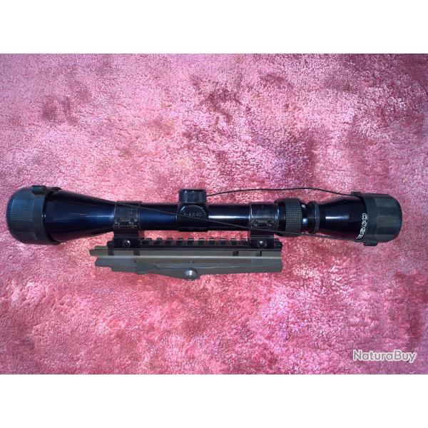 Lunette FrF1 et FrF2  Tasco  3-9X40  de la Gendarmerie (Gign)