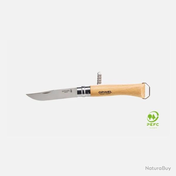 OPINEL COUTEAU TIRE BOUCHON DECAPSULEUR N�10