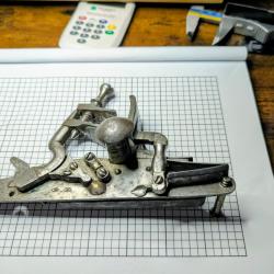 Platine &eacute;gyptien &agrave; silex N&deg;9-2026