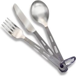 Kit de couverts Optimus Titanium 3 pi&egrave;ces