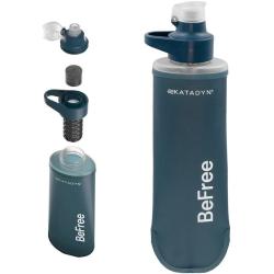 Gourde souple filtre &agrave; eau Katadyn BeFree AC 0,5L bleue