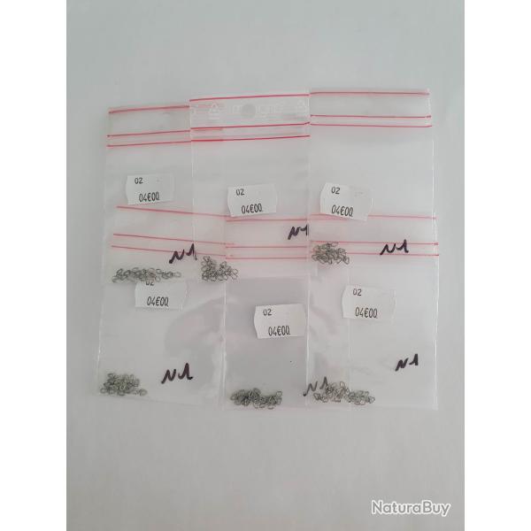 Lot 6 paquets de 10 Emerillons n�1 - 5 kg ROLLING