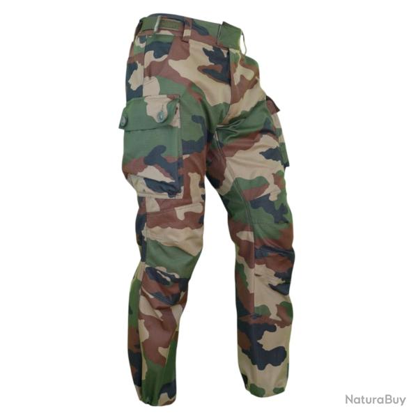 Pantalon treillis f�lin T3 GP : Ripstop 270 g, climat temp�r� XL, Long (79 cm)