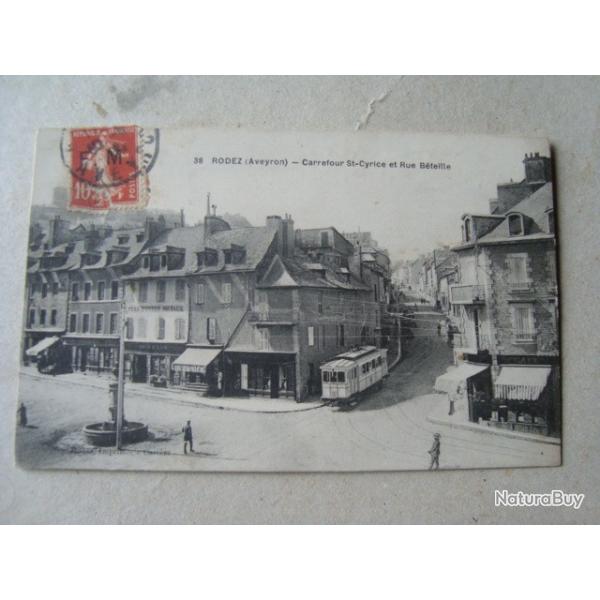 CPA AVEYRON RODEZ  ST CYRICE