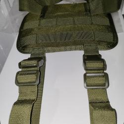 Panneau MOLLE ajustable avec fermeture par clip