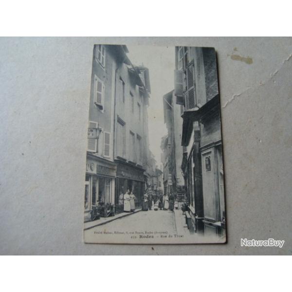 CPA AVEYRON RODEZ RUE TOIT