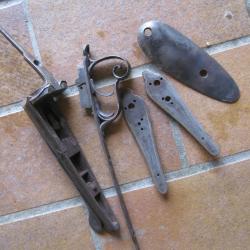 BASCULE ET PIECES DETACHEES POUR FUSIL A BROCHE
