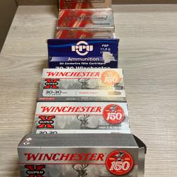 Lot de balles calibre 30-30