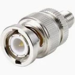 Attache bnc femelle sma male chrome
