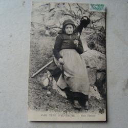 CPA AVEYRON  LA FILEUSE