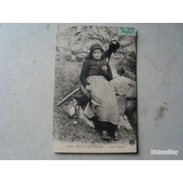CPA AVEYRON  LA FILEUSE