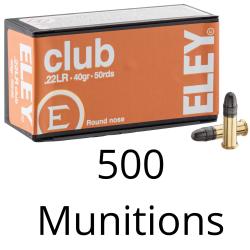 500 Munitions RWS Club Cal.22LR