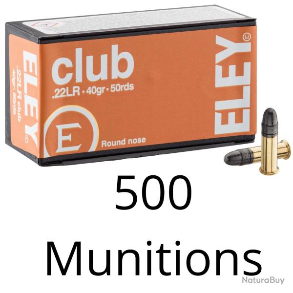 500 Munitions RWS Club Cal.22LR