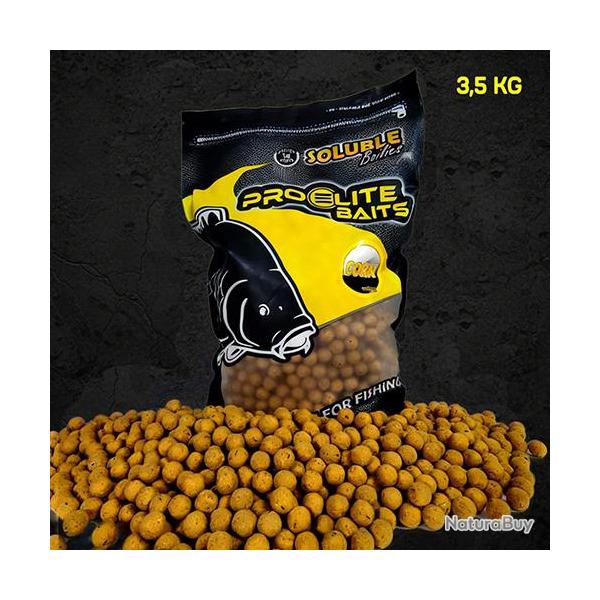 Bouillettes Solubles Pro Elite Baits Sweet Corn 14mm 3.5kg