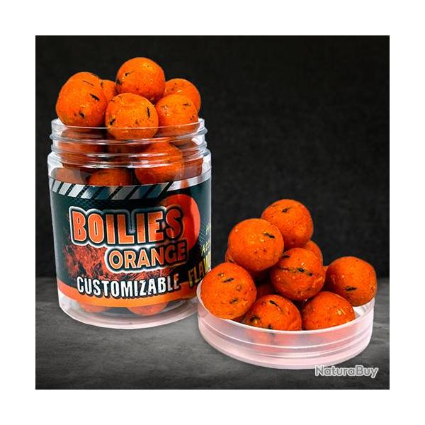 Bouillettes Pro Elite Baits Gold Customizable Orange 20mm 130g