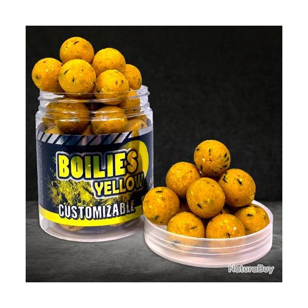 Bouillettes Pro Elite Baits Gold Customizable Jaune 20mm 130g