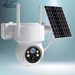 Cam&eacute;ra Wifi ext&eacute;rieure solaire sans fil HD ....Ench&egrave;re 1 Euro