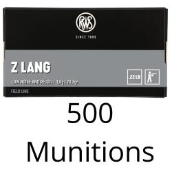 500 Munitions RWS Z Lang Cal.22LR