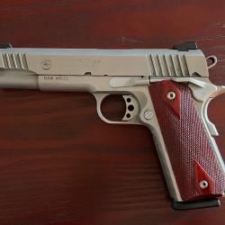Taurus PT1911 Inox en 45 ACP &eacute;quip&eacute; Wilson Combat