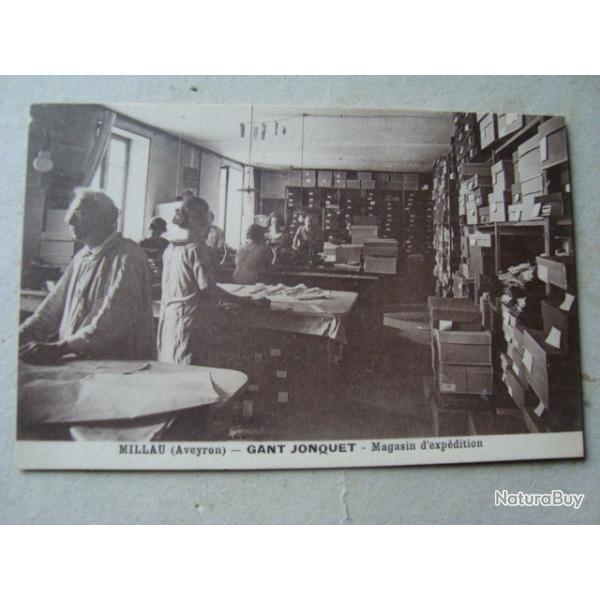 CPA AVEYRON MILLAU GANT MAGASIN EXPEDITION