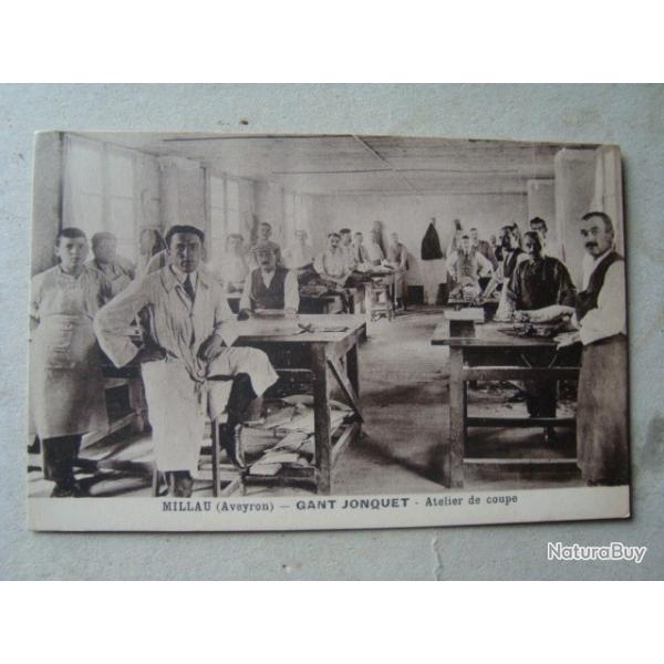 CPA AVEYRON MILLAU GANT  ATELIER DE  DECOUPE