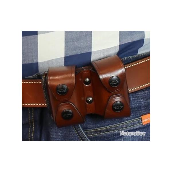 PORTE SPEEDLOADER DOUBLE PREMIUM - FALCO