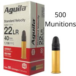 500 Munitions Aguila Standard Cal.22LR