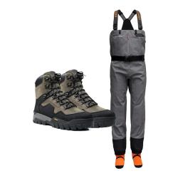 Pack waders GRUNDENS Vector + chaussures Bankside 43
