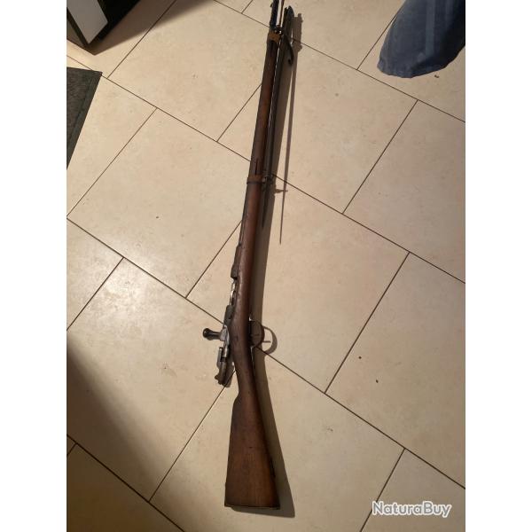 Fusils un GRAS modifi� 80 avec ba�onnette Manufacture imp�rial de saint �tienne 1866