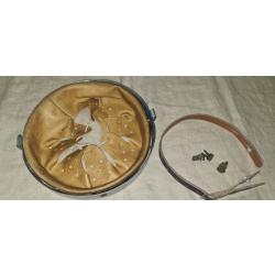 Int&eacute;rieur 66 de casque + jugulaire 1943 + 3 rivets WW2